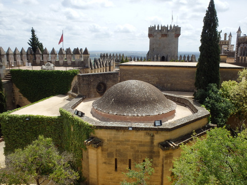 Castle overview, looking east.